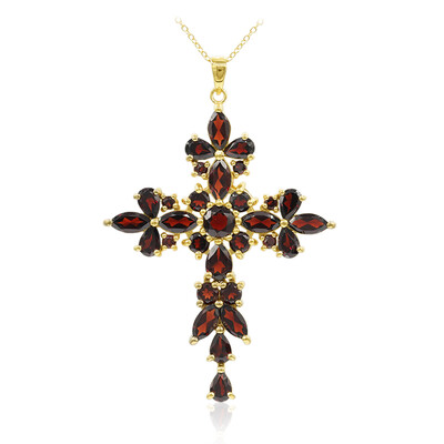 Collar en plata con Granate