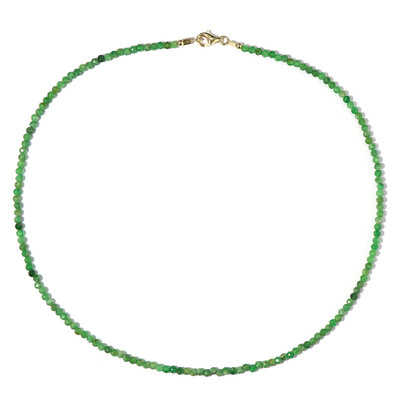 Collar en plata con Tsavorita de Tanzania