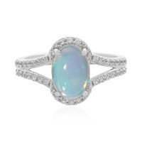 Anillo en plata con Ópalo de Welo