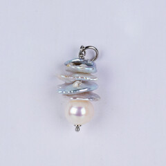 Colgante en plata con Perla Freshwater