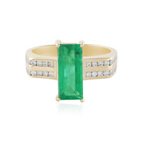 Anillo en oro con Esmeralda de Rusia (AMAYANI)