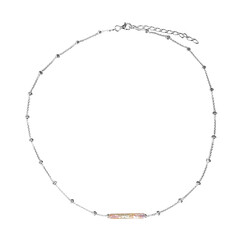 Collar en plata con Perla Keshi (TPC)