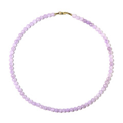 Collar en plata con Amatista Rosa de Francia