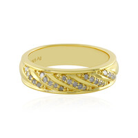 Anillo en plata con Diamante I4 (J)