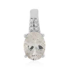 Colgante en plata con Danburita