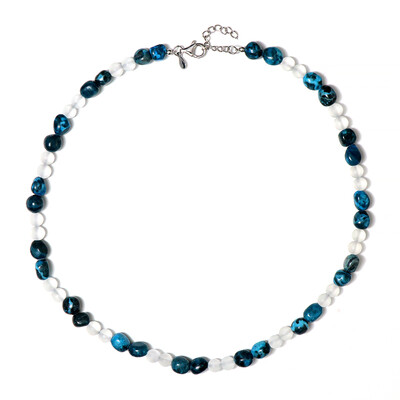 Collar en plata con Cuarzo blanco