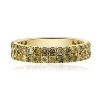Anillo en oro con Diamante fancy SI2 (CIRARI)