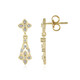 Pendientes en plata con Diamante I2 (I)