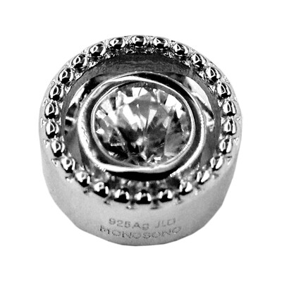 Colgante en plata con Zircón (MONOSONO COLLECTION)