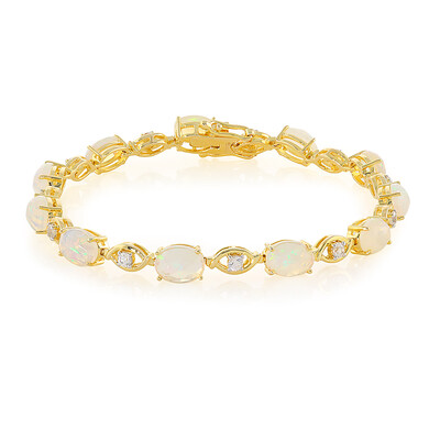 Brazalete en plata con Ópalo de Welo