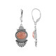 Pendientes en plata con Rodocrosita (Desert Chic)