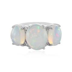 Anillo en plata con Ópalo de Welo