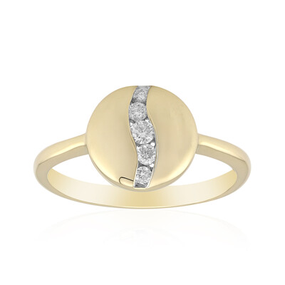 Anillo en oro con Diamante SI1 (G) (Annette)
