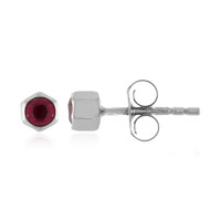 Pendientes en plata con Rubí de Madagascar