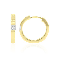 Pendientes en oro con Diamante SI1 (G)