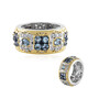 Anillo en plata con Aguamarina de Tanzania (Gems en Vogue)