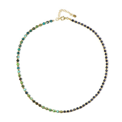 Collar en plata con Zafiro azul