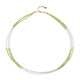 Collar en plata con Peridoto