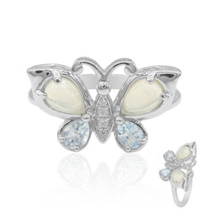 Anillo en plata con Ópalo de Welo