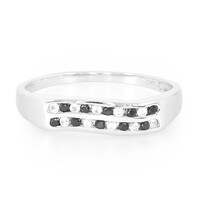 Anillo en plata con Zafiro blanco