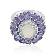 Anillo en plata con Ópalo de Welo