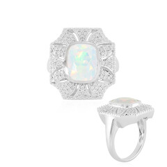 Anillo en plata con Ópalo de Welo