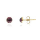 Pendientes en oro con Rodolita (CUSTODANA)