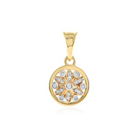 Colgante en plata con Diamante I2 (I)