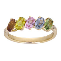 Anillo en oro con Zafiro (CIRARI)