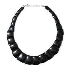 Collar en plata con Obsidiana