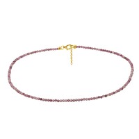 Collar en plata con Rodocrosita