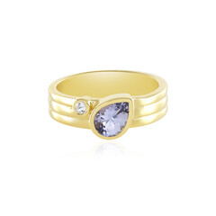 Anillo en plata con Tanzanita
