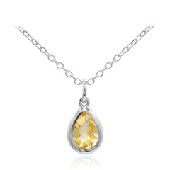 Collar en plata con Citrino