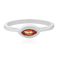 Anillo en plata con Zafiro Crepúsculo