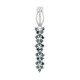 Colgante en plata con Diamante fantasía