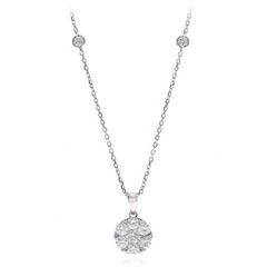 Collar en oro con Diamante I1 (H)  (CIRARI)