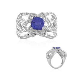 Anillo en plata con Tanzanita (de Melo)