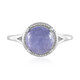 Anillo en plata con Tanzanita