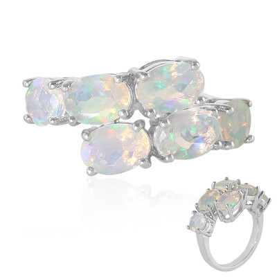 Anillo en plata con Ópalo de Welo