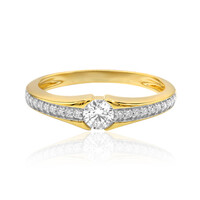 Anillo en oro con Diamante IF (D)