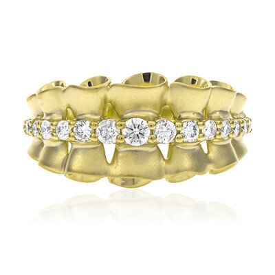 Anillo en oro con Diamante SI2 (H) (CIRARI)