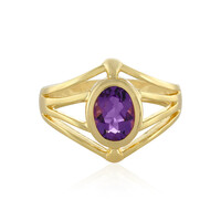 Anillo en plata con Amatista de Siberia