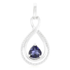Colgante en plata con Iolita de Orissa