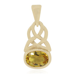 Colgante en oro con Heliodoro