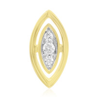 Colgante en oro con Diamante SI1 (G)