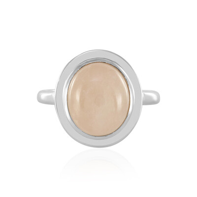 Anillo en plata con Morganita (MONOSONO COLLECTION)