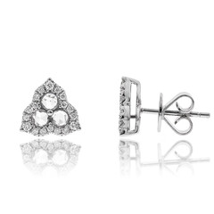 Pendientes en oro con Diamante SI1 (H) (CIRARI)
