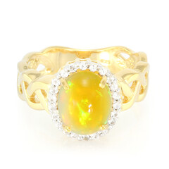 Anillo en plata con Ópalo de Indonesia