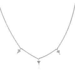 Collar en oro con Diamante VS1 (F) (de Melo)