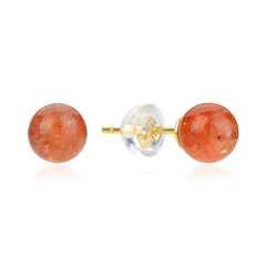 Pendientes en plata con Piedra del sol